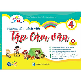 Hình ảnh Sách Hướng dẫn cách viết TẬP LÀM VĂN Lớp 4 - Kết nối tri thức với cuộc sống - Cả năm (1 cuốn)