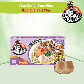 Viên Gia Vị Bún Mắm Ông Chà Và Gold 126gr (Fish Sauce Rice Noodle Soup Cubes)