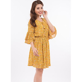 Đầm Xòe Phối Tay Loe Cách Điệu - Zerasy Fashion - MS 2019008