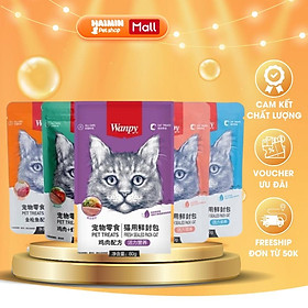 Pate Mèo Wanpy Hương Vị Thơm Ngon Giúp Ổn Định Tiêu Hóa, Giảm Mùi Hôi Miệng, Chất Thải - Haimin Petshop