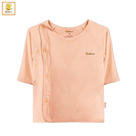 Áo sơ sinh dài tay Babiboo áo sơ sinh cho bé vải viscose mềm mịn mát BTK27