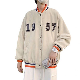 Áo khoác nhung, áo nhung bombo 1997 ma4558100 cúc bấm sumisu shop