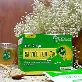 Trà Túi Lọc An Thần Đinh Lăng 60g (20gói x 3g) Dược Liệu Hồng Lan