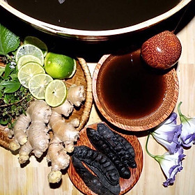 Combo gội đầu thảo dược kết hợp bồ kết tại Dory Beauty Spa