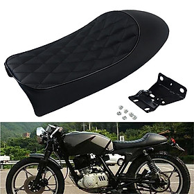 Black  Vintage Cafe Racer Seat for Honda CB CL Suzuki GS  XJ