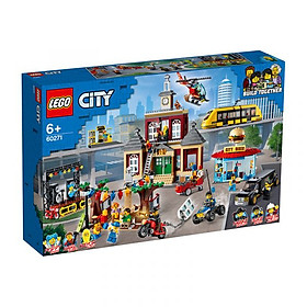 BỘ LẮP RÁP LEGO CITY 60271 QUẢNG TRƯỜNG THÀNH PHỐ