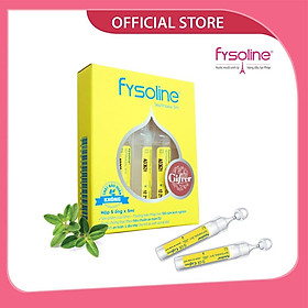 Fysoline - Nước muối sinh lý Kháng khuẩn Pháp - Hỗ trợ nghẹt mũi, viêm mũi