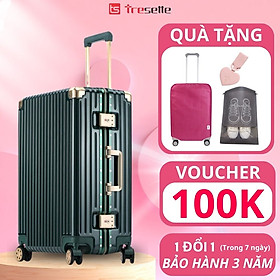 BFQ2ST500KTL: giảm 8% cho đơn từ 500K [SIZE 20 INCH] Vali khóa sập nhập khẩu Hàn Quốc Tresette 6136