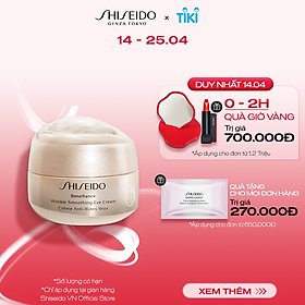 Kem dưỡng mắt Shiseido Benefiance Wrinkle Smoothing Eye Cream 15ml