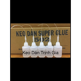 50 BÌNH Keo Dán Gỗ, Keo Dấn Đa Năng, Keo 502 Full 30gr- Giống Hình