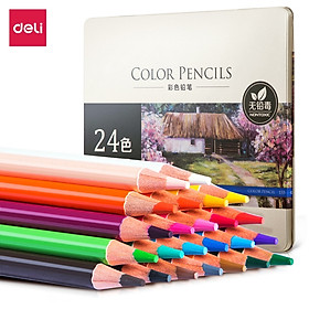  Bút chì màu gốc dầu cao cấp Deli - 6565 / 6566 / 6567