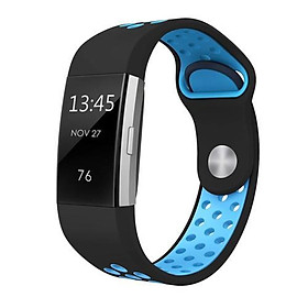 Dây Đeo Silicon Mềm Thay Thế Cho Đồng Hồ Fitbit Charge 2