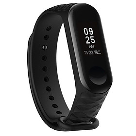 Dây Đeo Thay Thế Dành Cho Vòng Đeo Tay Thông Minh Xiaomi Mi Band 3 / Mi Band 4 Vân Kim Cương Diamond