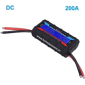 Mua Đồng Hồ Watt Meter Đo Đếm Điện DC Năng Lượng Mặt Trời 200A DC200