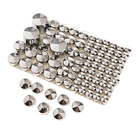 87pcs Motorcycle Chrome  Toppers Caps Covers for   Twin Cam