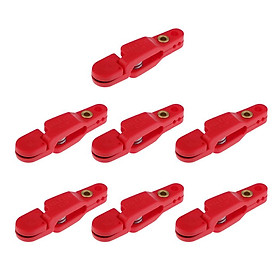 7pcs Snap Release Clip for Weight, Planer Board, Offshore Fishing