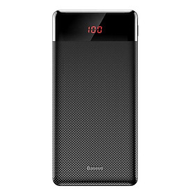Pin sạc dự phòng 10000mAh trang bị màn hình LED hiệu Baseus Mini Cu Digital Display LV316 cho Smartphone/ Tablet hỗ trợ sạc nhanh (10,000mAh, 2 Port USB, LCD Display) - Hàng chính hãng