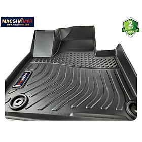 Thảm lót sàn xe ô tô Kia Sorento 2016 - 2020 ( 2 hàng ghế) Nhãn hiệu Macsim chất liệu nhựa TPV cao cấp màu đen