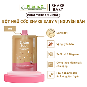 Bột Ngũ Cốc Ăn Kiêng Giúp Hỗ Trợ Kiểm Soát Cân Nặng, Cải Thiện Vóc Dáng Diet Formular Protein Shake Baby (35g) từ Hàn Quốc