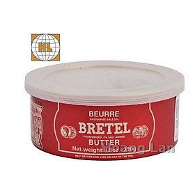 Bơ Bretel 250g bơ đồng tiền - Pháp