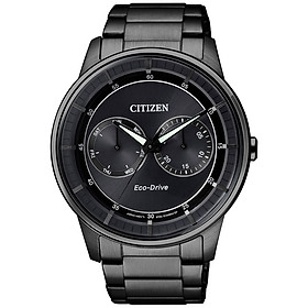 Đồng Hồ Nam Citizen Dây Thép Không Gỉ BU4005-56H - Mặt Đen