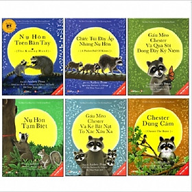 Combo 6 Cuốn Picture Book Song Ngữ 3-8 Tuổi - Gấu Mèo Chester
