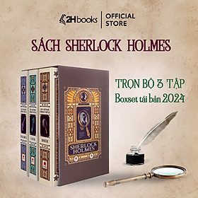 Sherlock Holmes Toàn Tập, Boxset Trọn Bộ 3 Tập - Tiểu Thuyết Trinh Thám (Tái Bản 2023) - 2HBooks