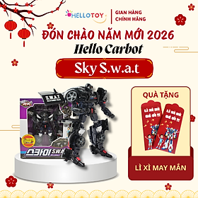 Đồ Chơi Mô Hình Lắp Ráp Xe Hơi Biến Hình Cỡ Lớn HELLO CARBOT Sky S.W.A.T