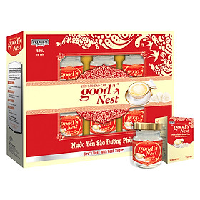 Nước Yến Sào Cao Cấp Good Nest Đường Phèn 6 Lọ 70ml