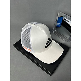 Nón kết, mũ lưỡi trai Unisex Adi.das viền cam phối lưới vải kaki nhập khẩu form chuẩn thời trang siêu đẹp