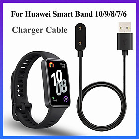 Mua Dây Cáp Sạc Từ Tính Cho Huawei Band 6 7 8 9 10 / Honor Band 6 7 9 / Huawei Watch Fit 1 2 3 MÀU ĐEN - Hàng Nhập Khẩu