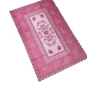 Mua Khăn trải bàn 80cm x 1 2m màu xanh và hồng bằng nhựa không thấm nước
