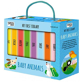 Hình ảnh Review sách My First Library: Baby Animals