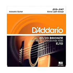 Mua Dây đàn guitar acoustic D addario EJ10