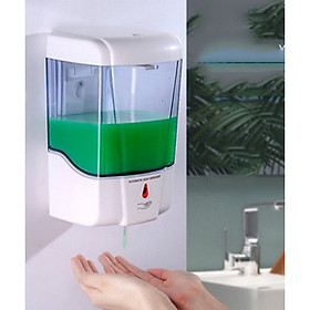 Hộp đựng xà phòng rửa tay cảm ứng tự động nhả xà phòng - Chạy pin
