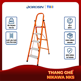 Mua Thang Ghế Nikawa NKS-04 - 4 Bậc - 92cm - Màu Cam