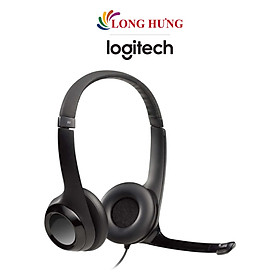 Tai nghe chụp tai có dây Logitech H390 - Hàng chính hãng