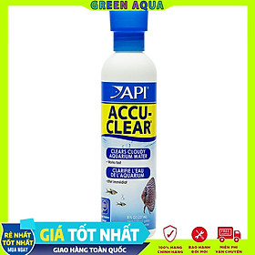 API - Accu-Clear (Chai 237 ml) | Khử bụi đục và làm trong suốt nước hồ cá thủy sinh