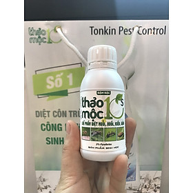 Chế phẩm diệt muỗi gián kiến ruồi Thảo mộc 10s đậm đặc chai 100ml 