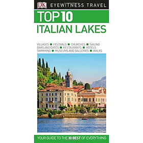 Hình ảnh [Hàng thanh lý miễn đổi trả] DK Eyewitness Top 10 Italian Lakes