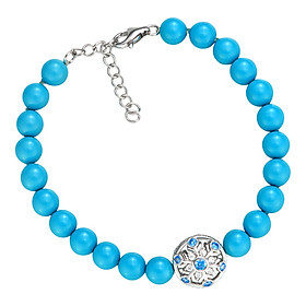 Lắc Tay Bạc Đính Đá Disney|PNJ Frozen NHMXW000001