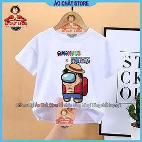 Áo thun Among Us skin One Piece Monkey D Luffy siêu cute AU52 | Áo Chất Store