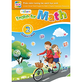 [APP] i-Learn Smart Start English for Math 2 - Ứng dụng phần mềm tương tác sách học sinh