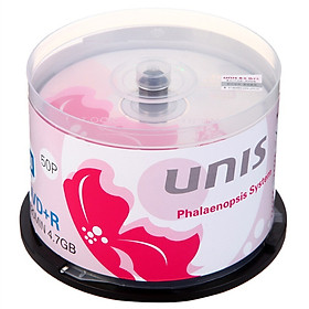 Đĩa DVD Purple (UNIS) DVD + R 16 4.7G (50 Cái)