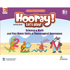 Hình ảnh Hooray Let's Play B2 Science & Math  and Fine Motor Skills-Phonological Awareness Activity Book