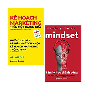 Download sách Combo 2 Cuốn :Kế Hoạch Marketing Trên Một - Trang - Giấy + Tâm Lý Học Thành Công ( Những Cuốn Sách Giúp Bạn Nâng Cao Khả Năng Bán Hàng )