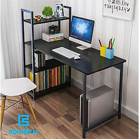 Mua Bàn làm việc kết hợp với giá sách thiết kế rất trẻ trung và hiện đại  Bàn học kèm kệ mặt gỗ MDF phủ melamine cao cấp