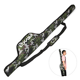 Lixada 55 Inch Fishing Rod Bag Portable Folding Fishing Pole Tackle Protective Cover Case Storage Bag