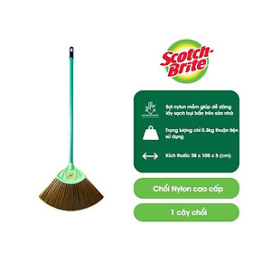 Chổi quét nhà Scotch-Brite 3M đa năng, cao cấp với sợi nylon siêu bền