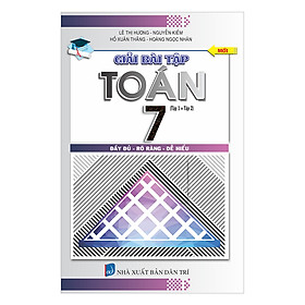 Nơi bán Giải Bài Tập Toán 7 (Tập 1 Và Tập 2 ) - Tái Bản - Giá Từ -1đ